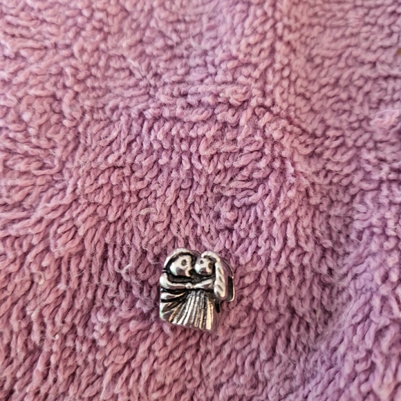 Bride and groom charm SS - Picture 2 of 2